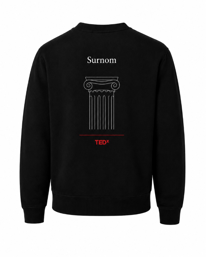 T-shirt TEDx Panthéon-Assas — marquage dos