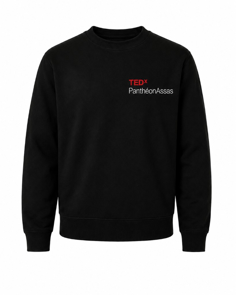 T-shirt TEDx Panthéon-Assas — marquage DTF face
